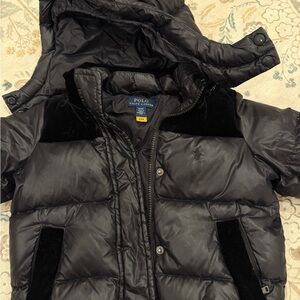 Polo by Ralph Lauren Kids Black Puffer Jacket